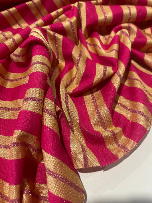 PORTIA 020 jersey jacquard with lurex