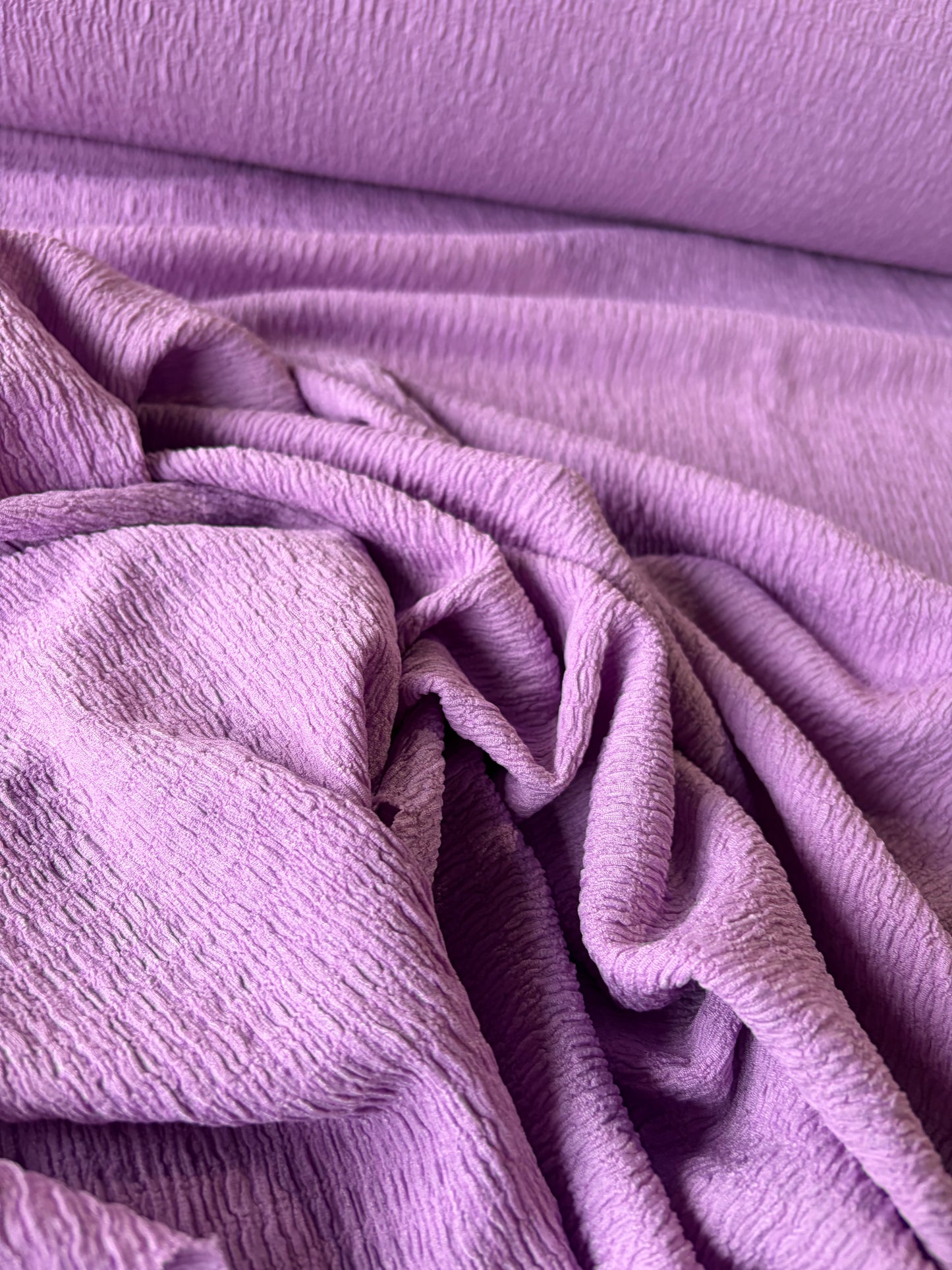 STAN 039 viscose seersucker orchidée