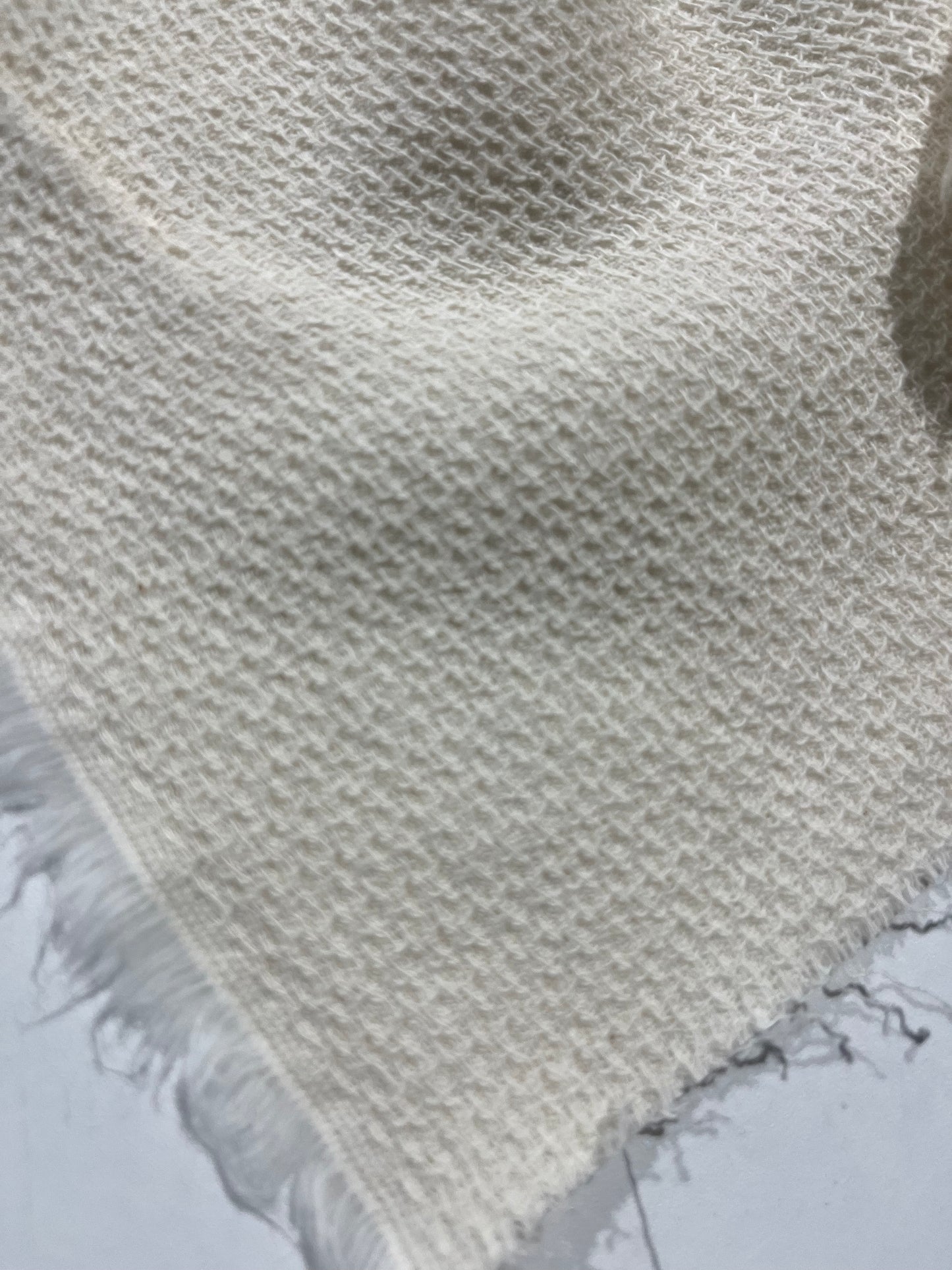 CARLOS 009 cotton tweed Chanel style off white