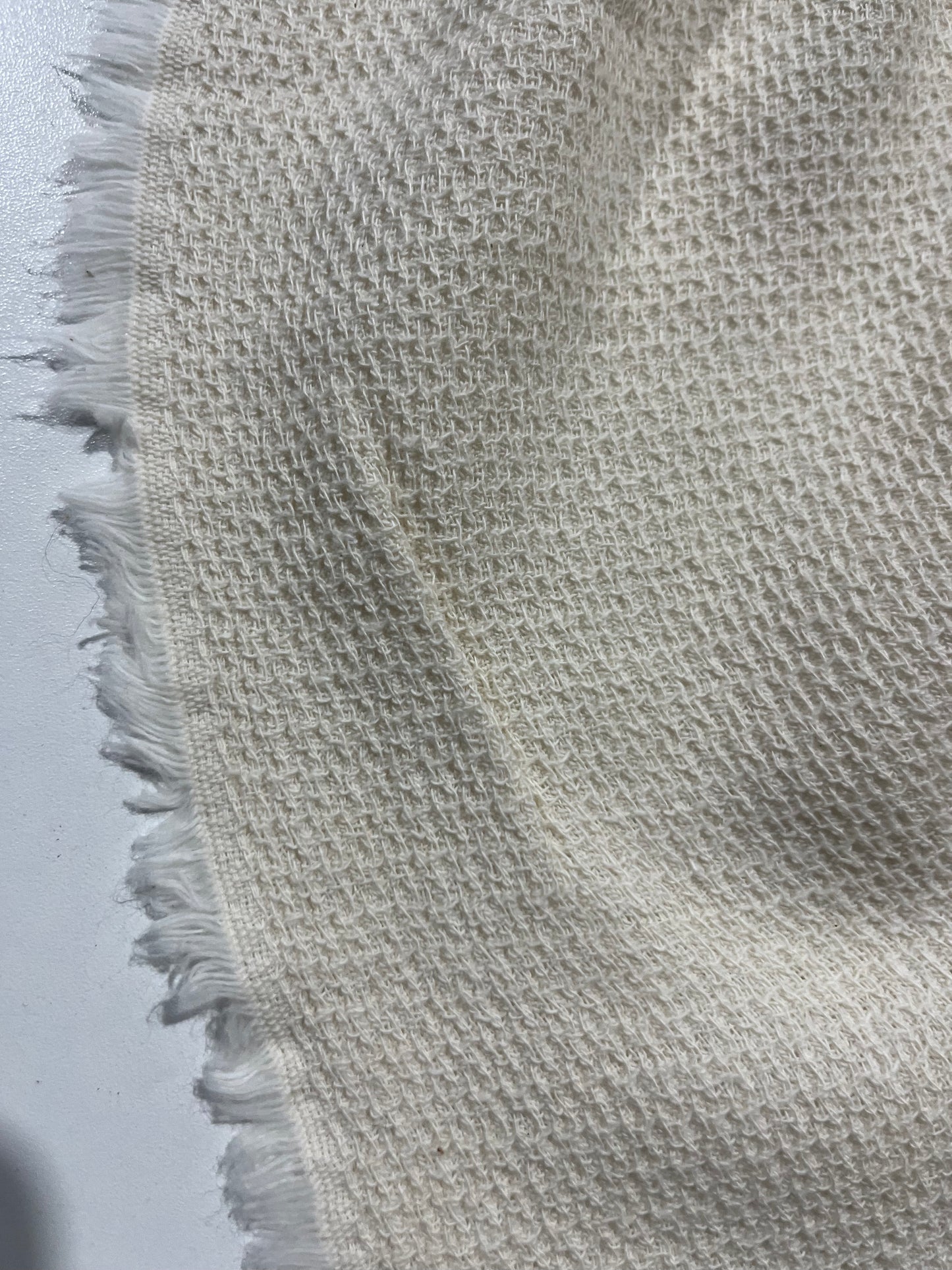 CARLOS 009 cotton tweed Chanel style off white