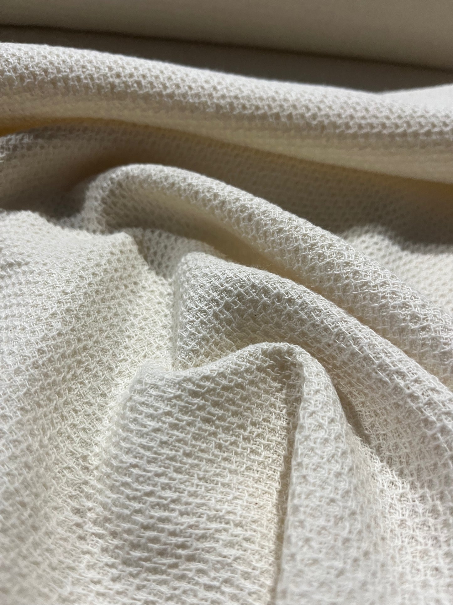 CARLOS 009 cotton tweed Chanel style off white