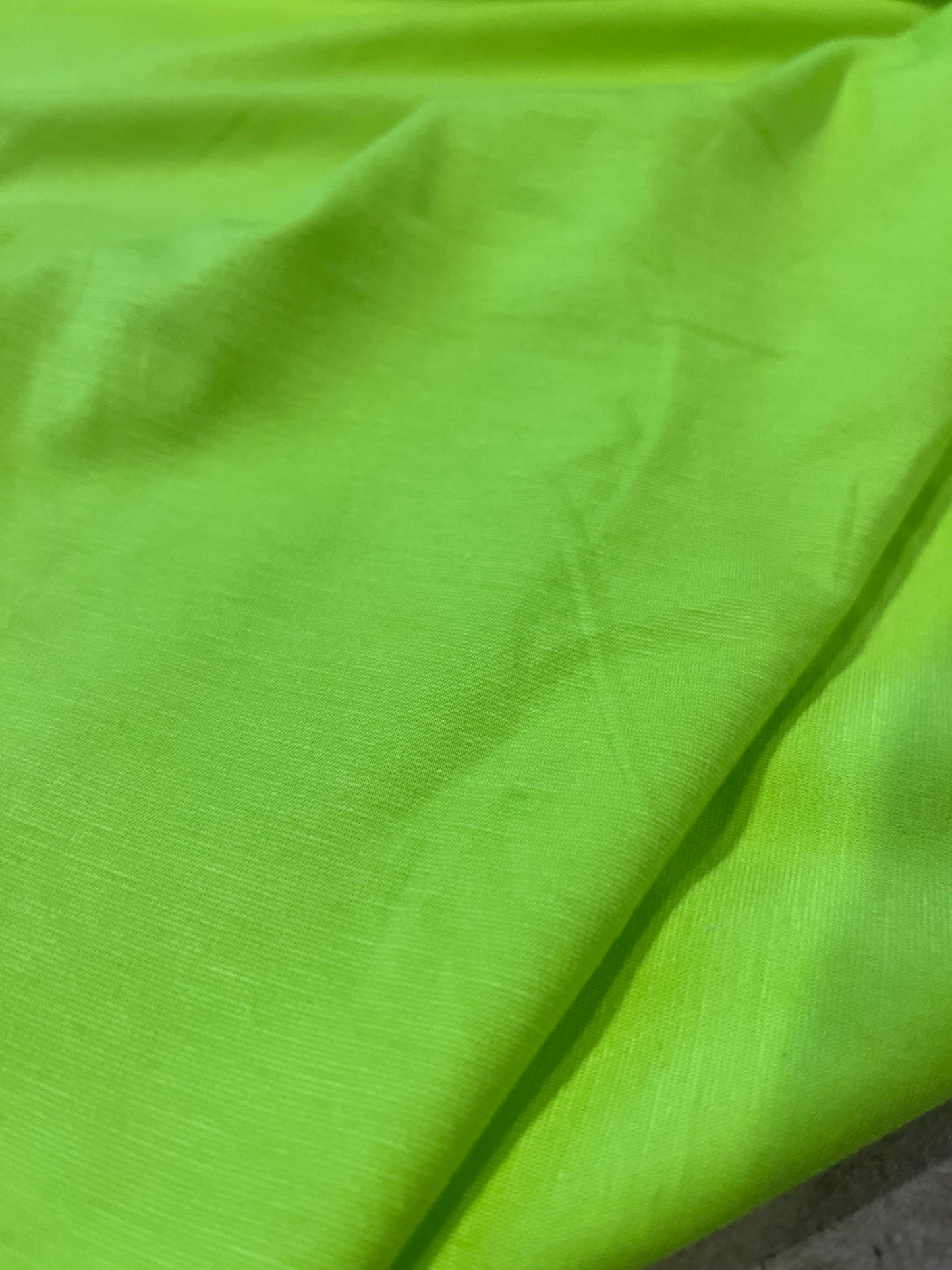 F01 jersey bamboo fluo green