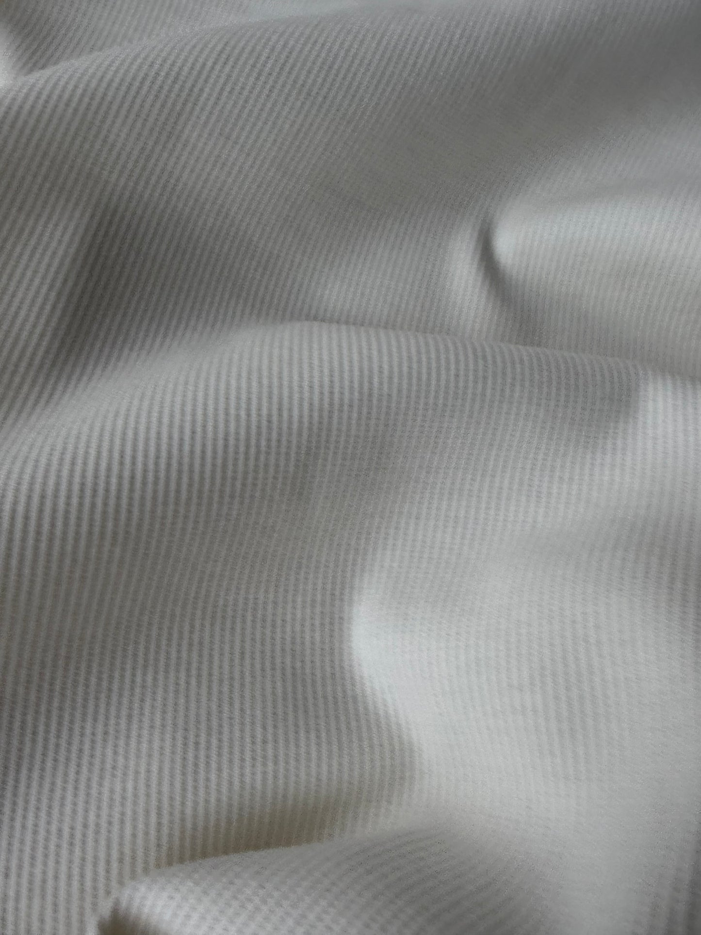 AMI 2.11 white Jersey 2X5 cotton rib