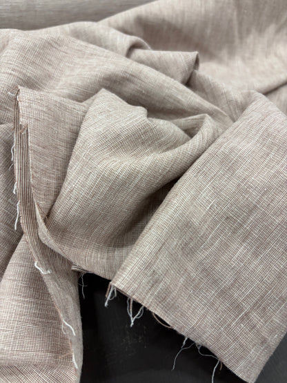 DARIA 017 fil à fil cotton stretch check