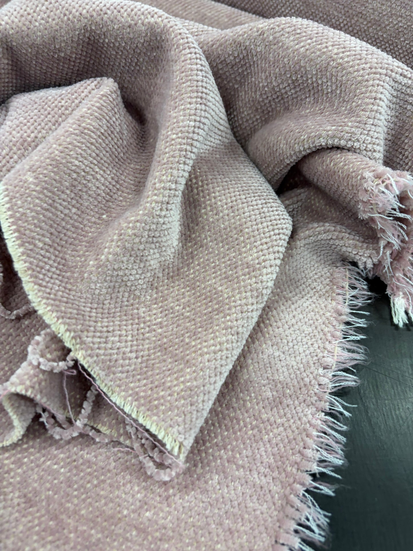 DARIA 019 heavy chenille old pink