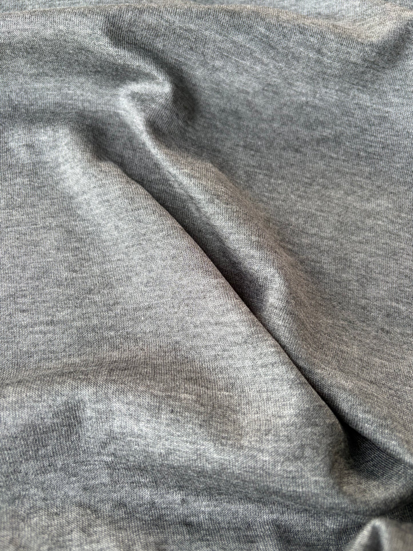 AMI 2.15 grey mélange double jersey micromodal