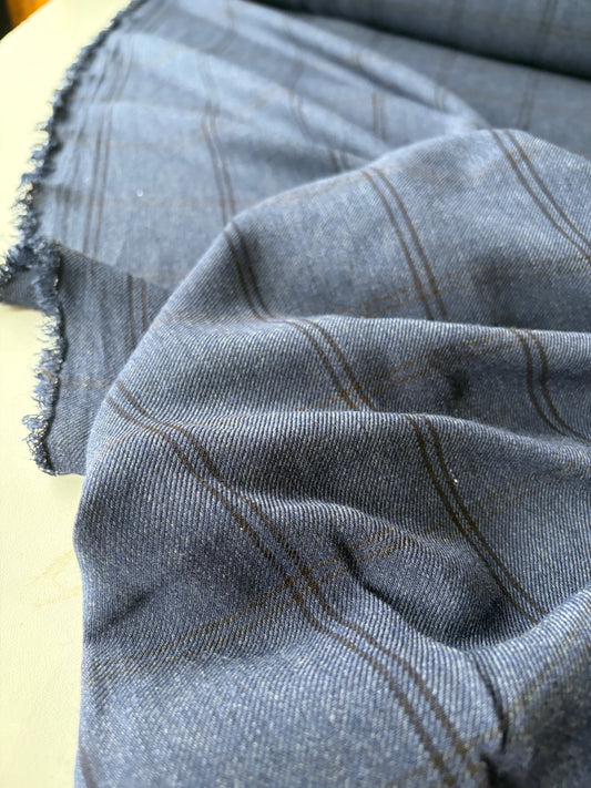 STAN 049 colourwoven cotton voile check