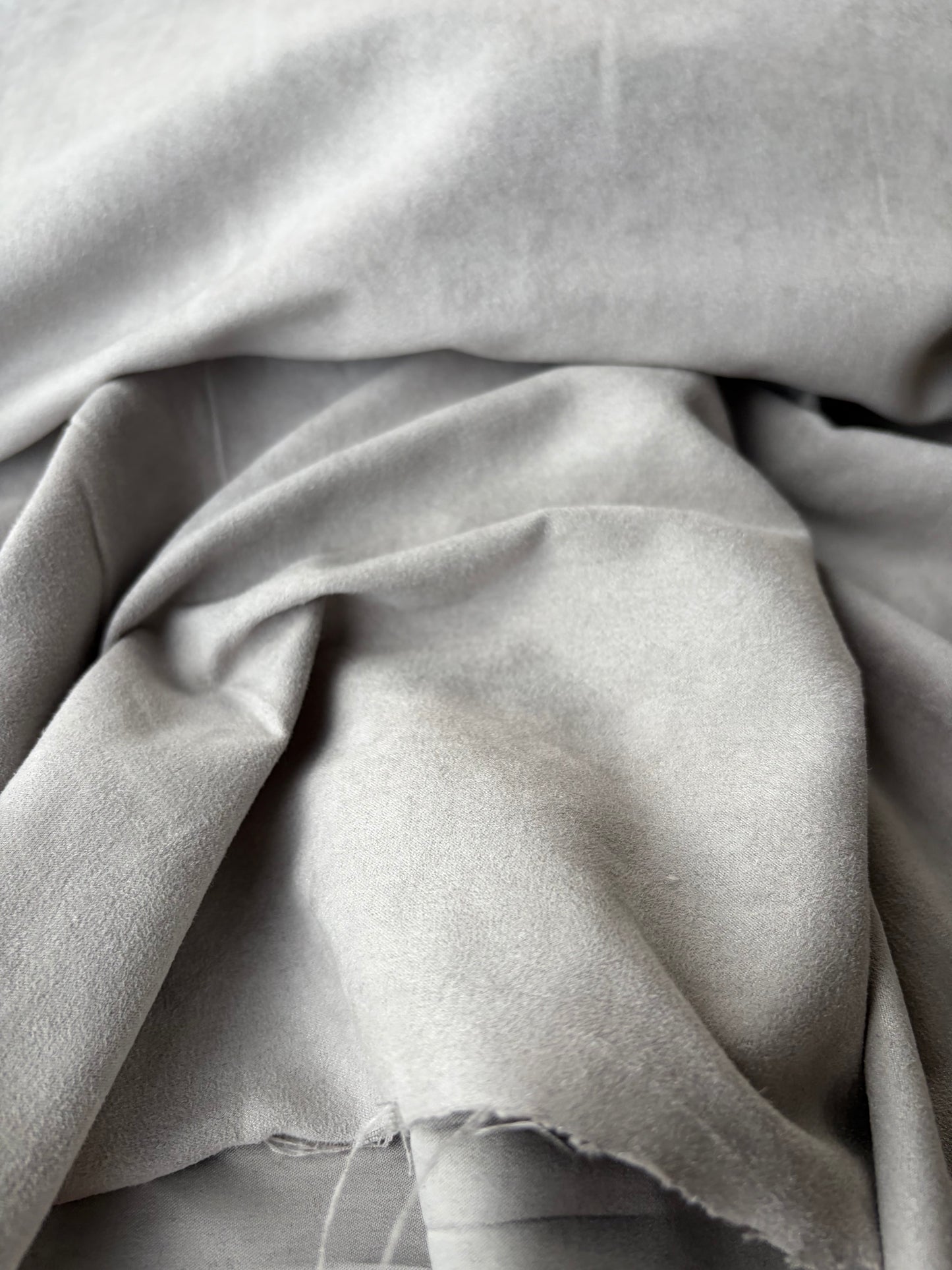 AMI 2.16 grey light suedine