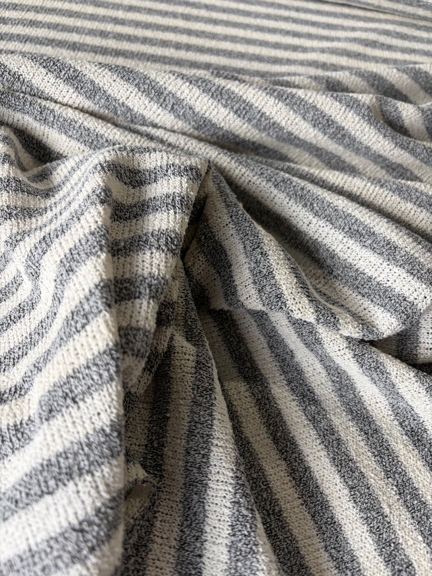 STAN 053 cotton jersey crêpe stripes