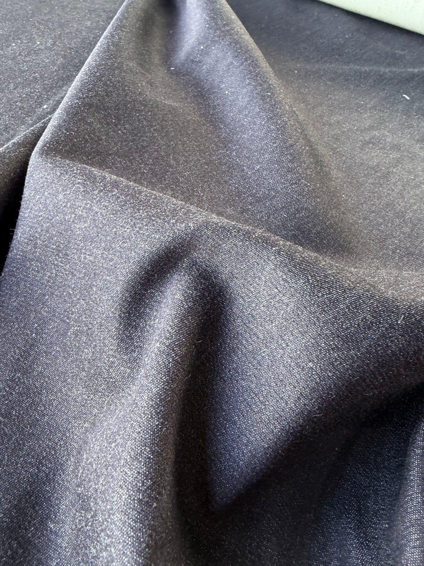 AMI 2.19  midweight stretch denim brushed inside