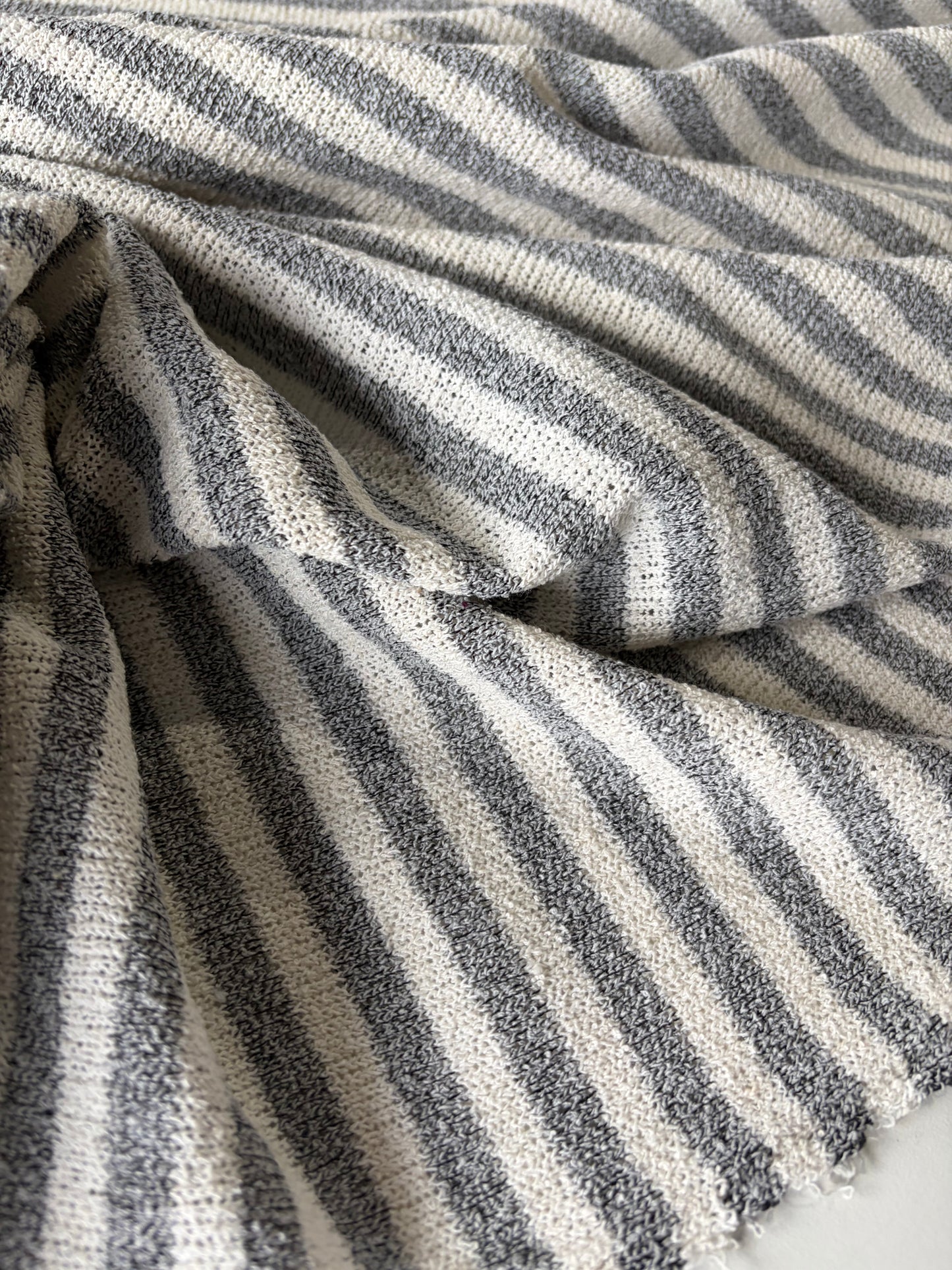 STAN 053 cotton jersey crêpe stripes