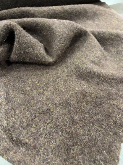 DARIA 026 brown boiled wool