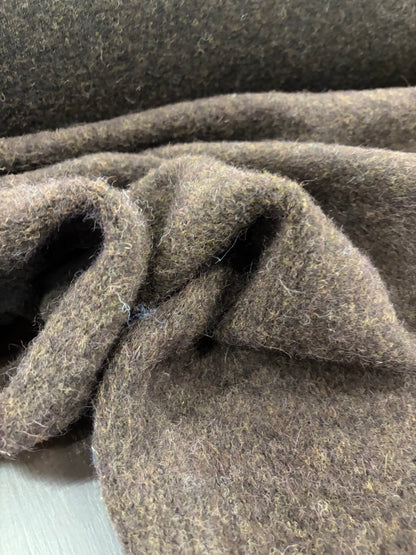 DARIA 026 brown boiled wool