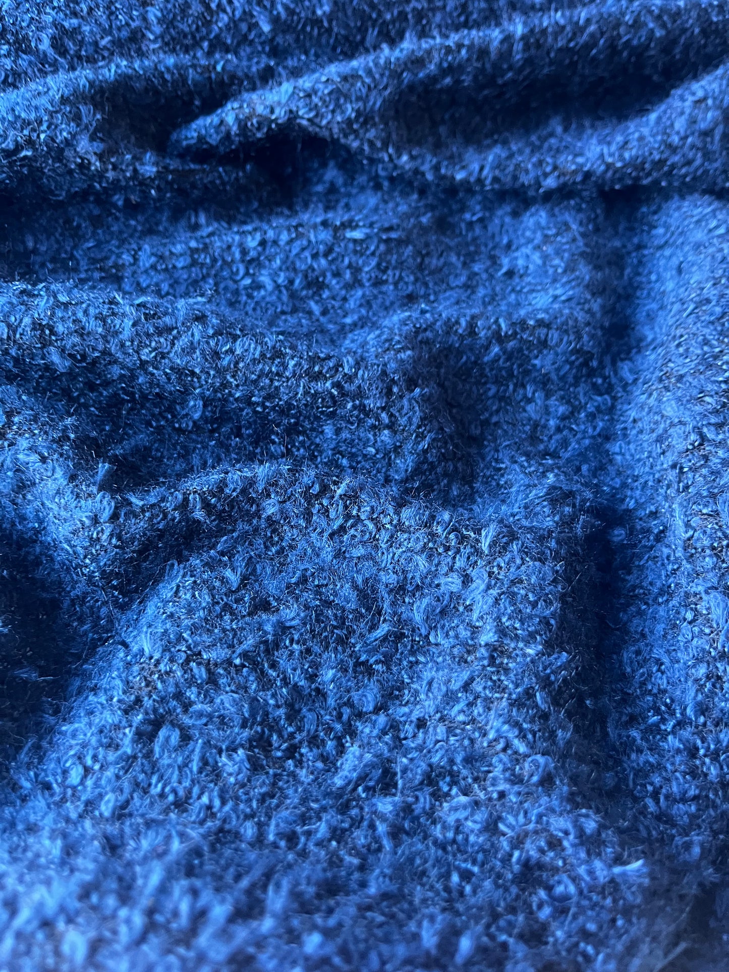 INGA 010 jersey bouclette navy