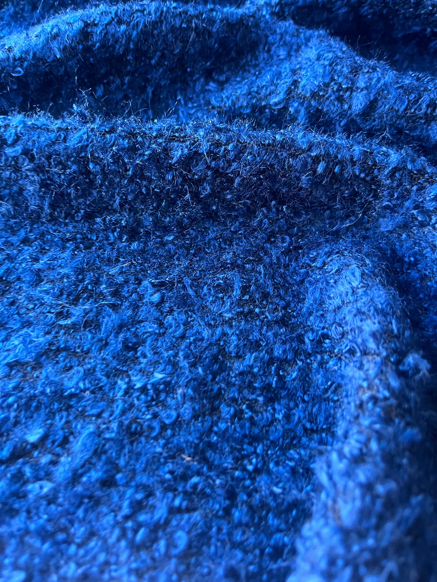 INGA 010 jersey bouclette navy