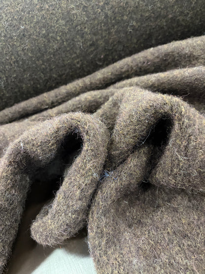 DARIA 026 brown boiled wool