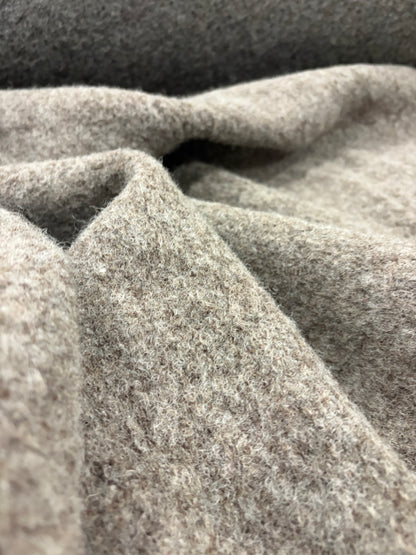 DARIA 027 taupe boiled wool