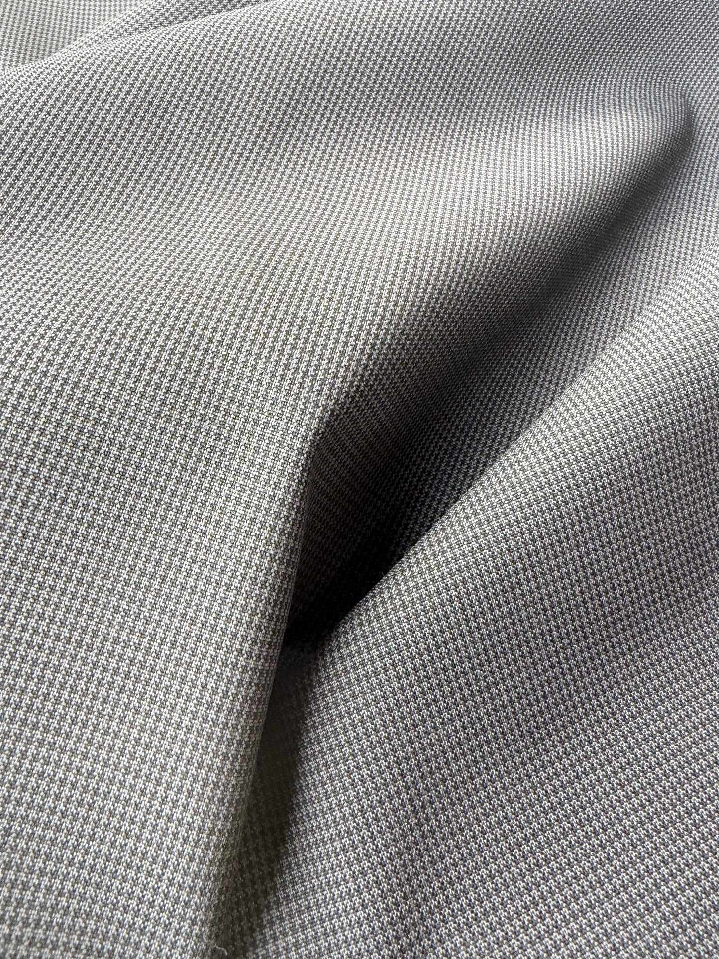 AMI 2.24 grey/black yarn dyed  stretch mini check