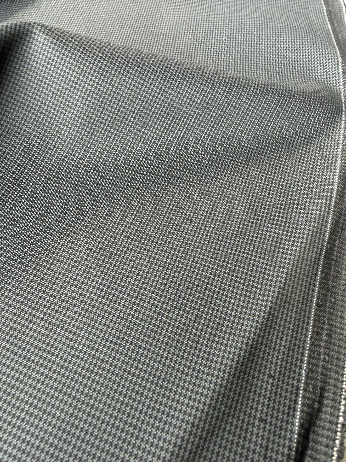 AMI 2.24 grey/black yarn dyed  stretch mini check