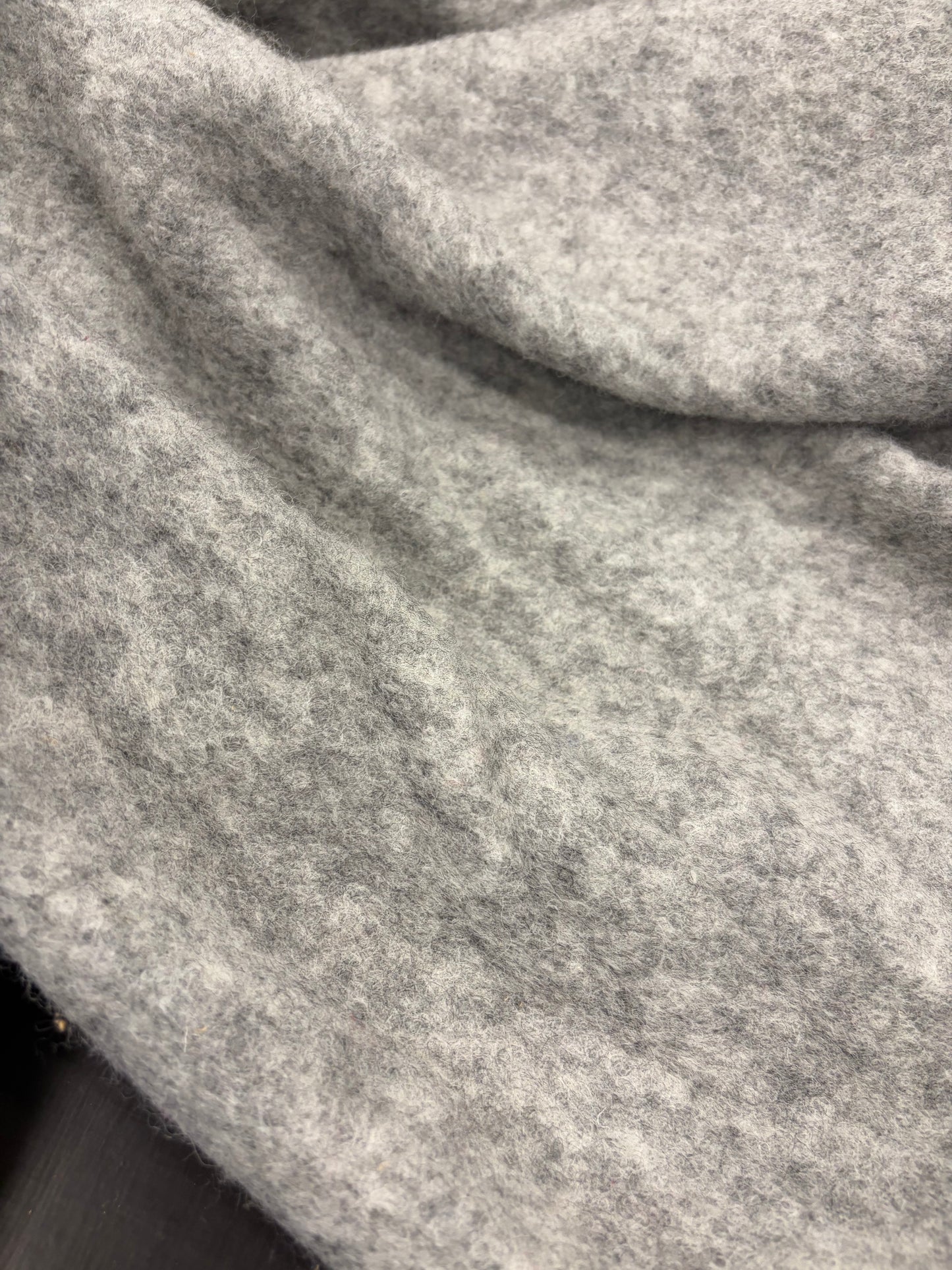 DARIA 029 light grey boiled wool