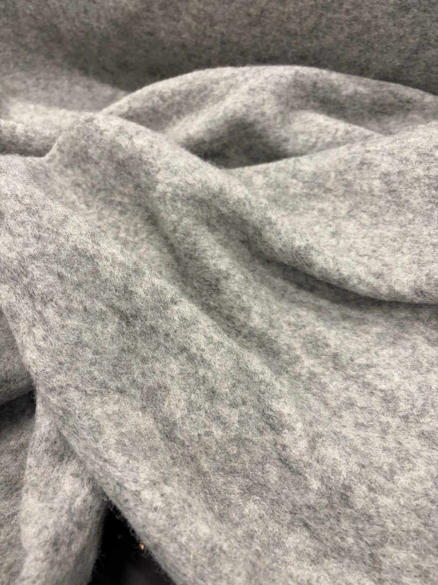DARIA 029 light grey boiled wool