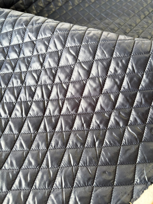 STAN 059 light quilted fabric navy