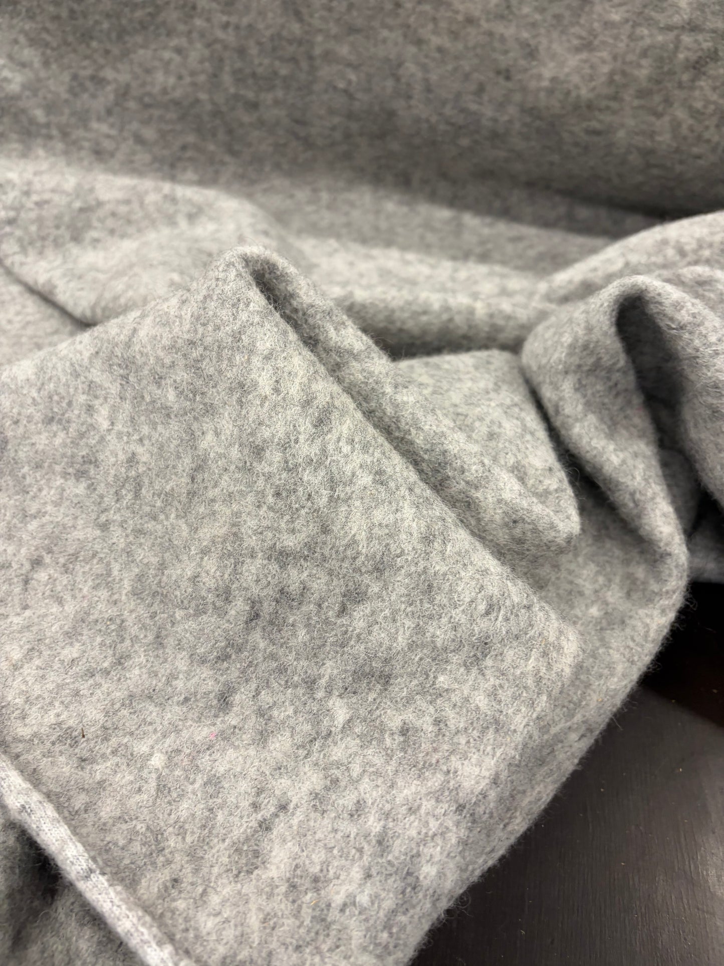DARIA 029 light grey boiled wool