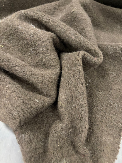 DARIA 030 ldark brown boiled wool