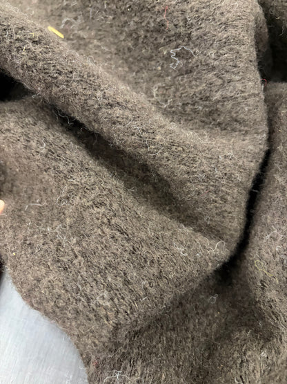 DARIA 030 ldark brown boiled wool