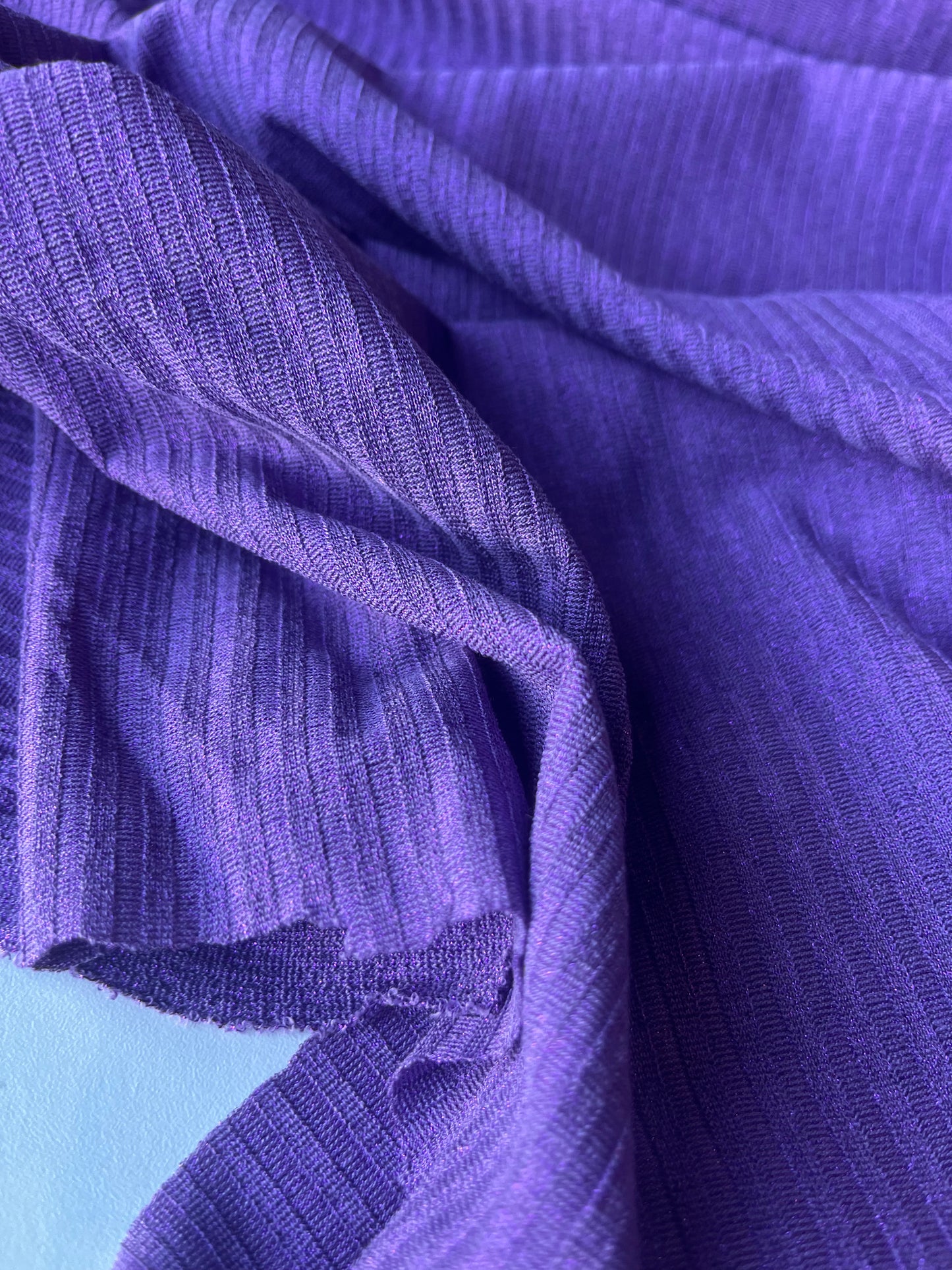 PORTIA 026 jersey rib 4/4 with lurex