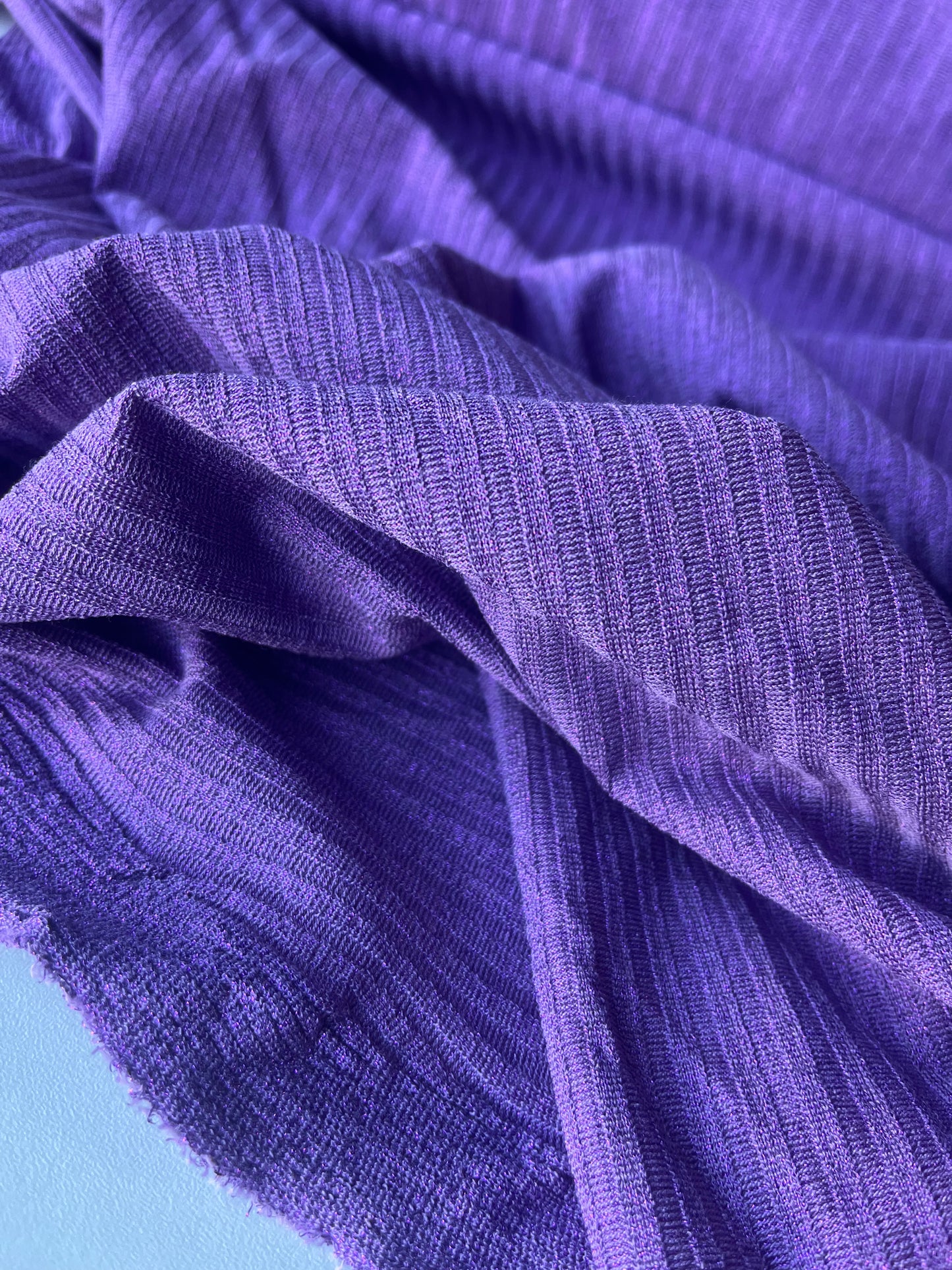 PORTIA 026 jersey rib 4/4 with lurex