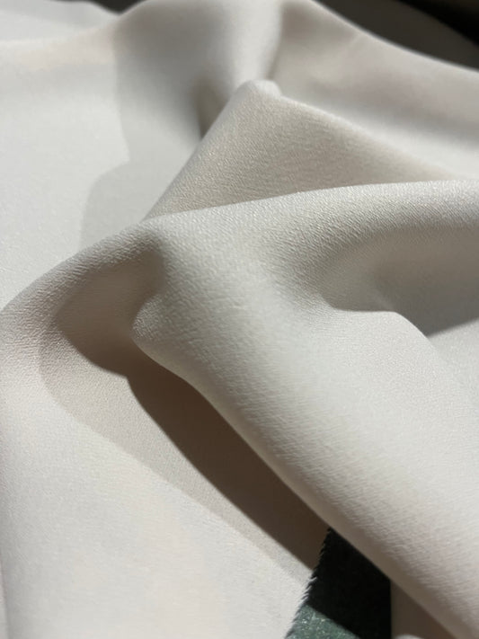ALBA 004 crêpe envers satin cream