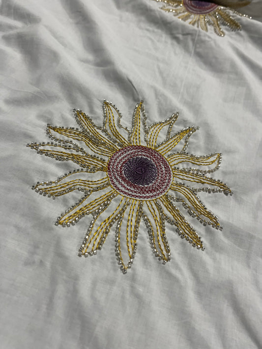 ALBA 005 cotton with embroidery