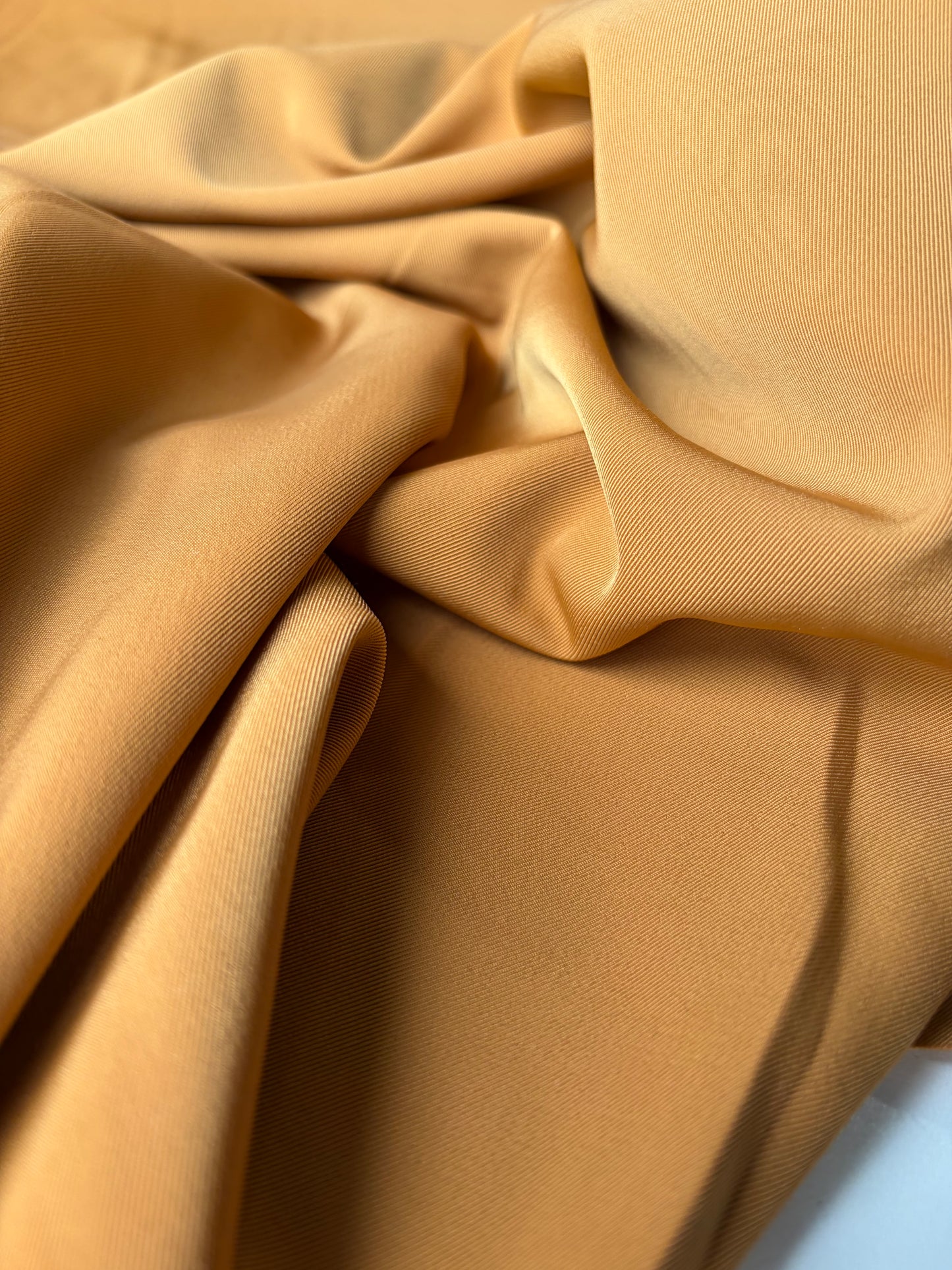 AMI 2.28 caramel bi-stretch technical suiting fabric