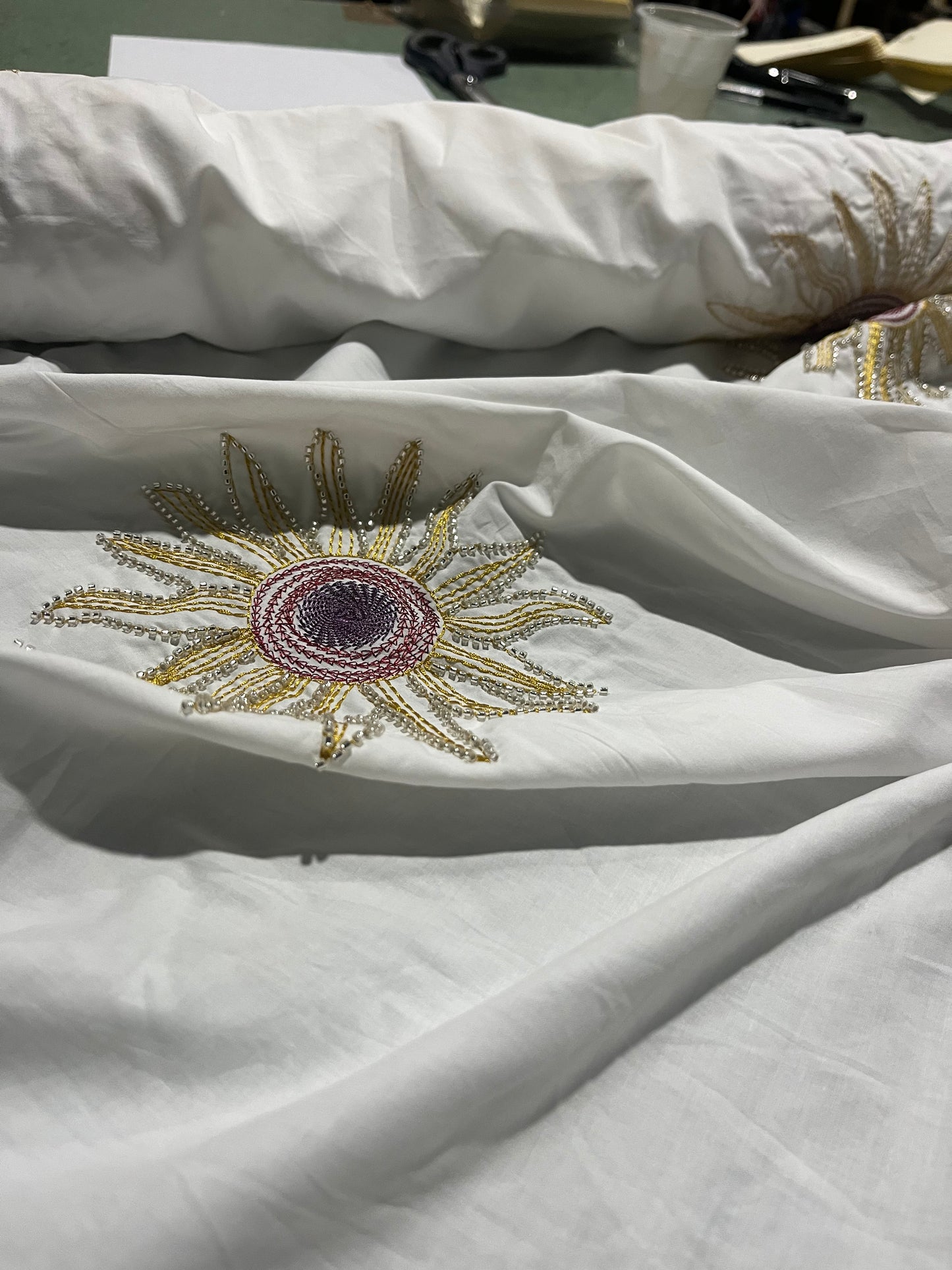 ALBA 005 cotton with embroidery