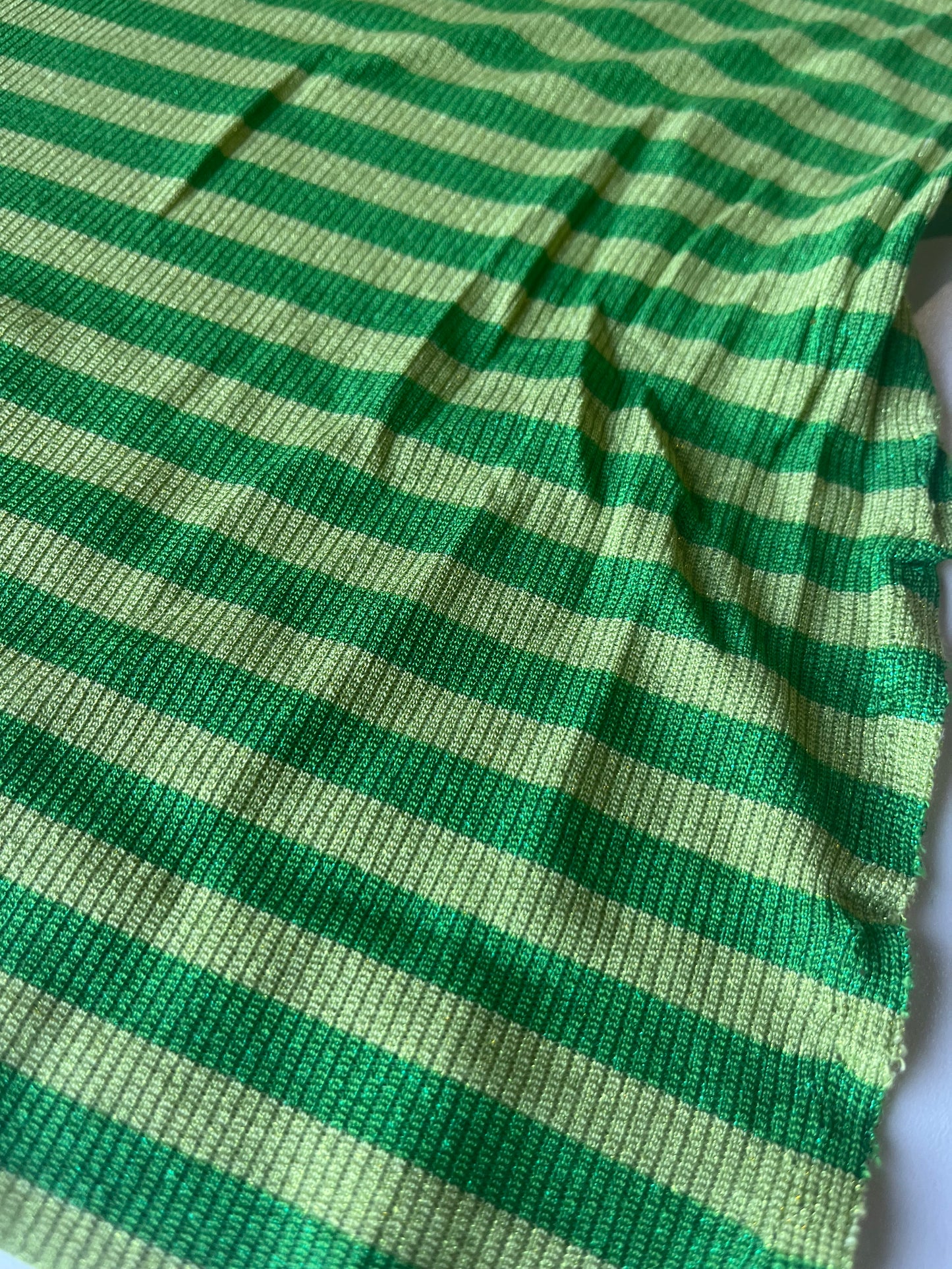 PORTIA 029 jersey rib stripe 2/1 with lurex