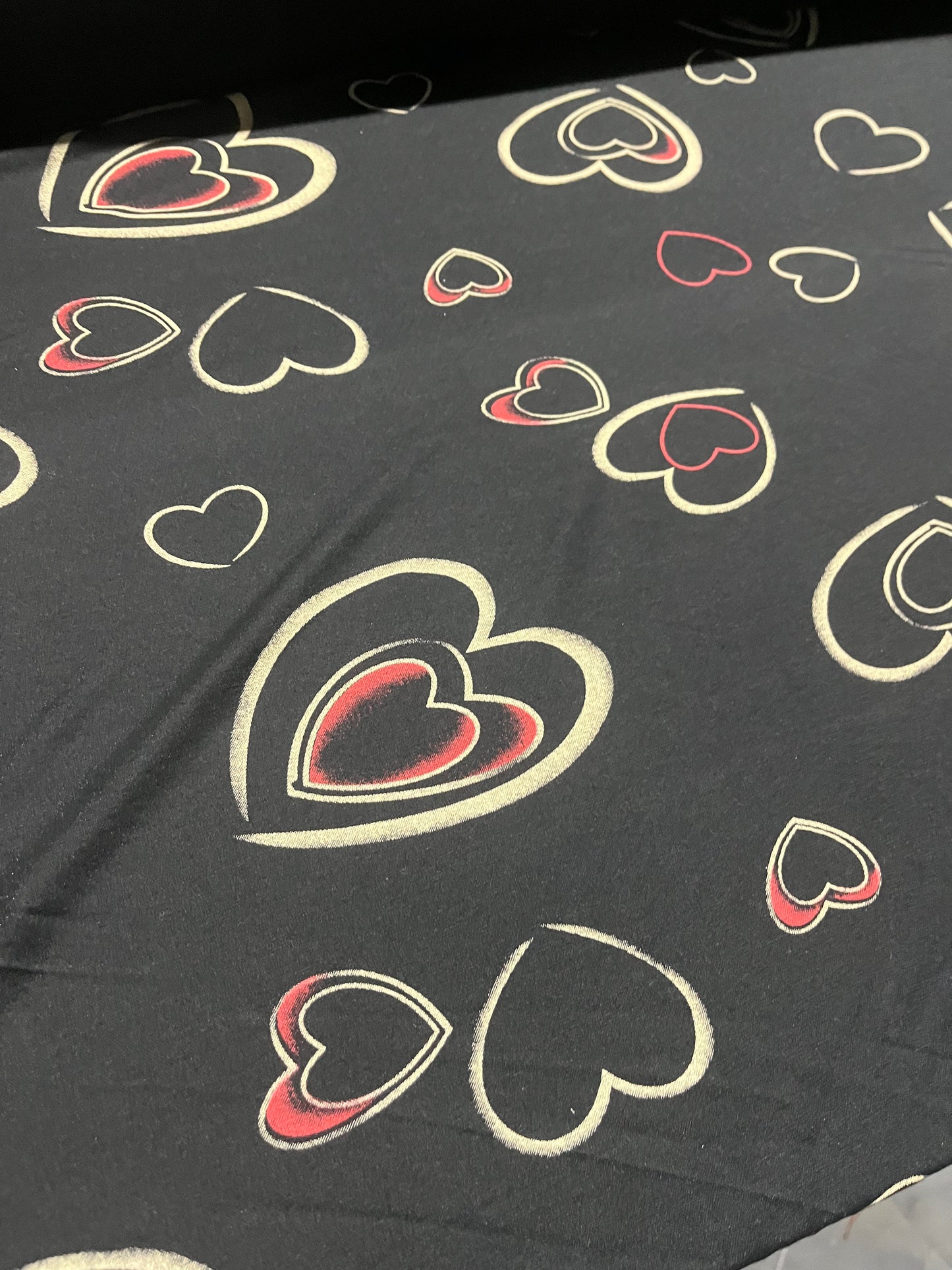 ALBA 008 jersey viscose hearts all over