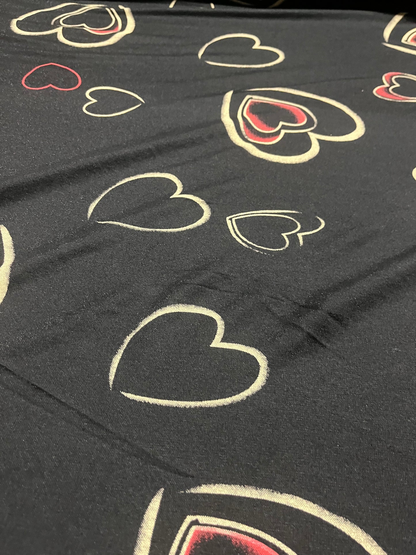 ALBA 008 jersey viscose hearts all over