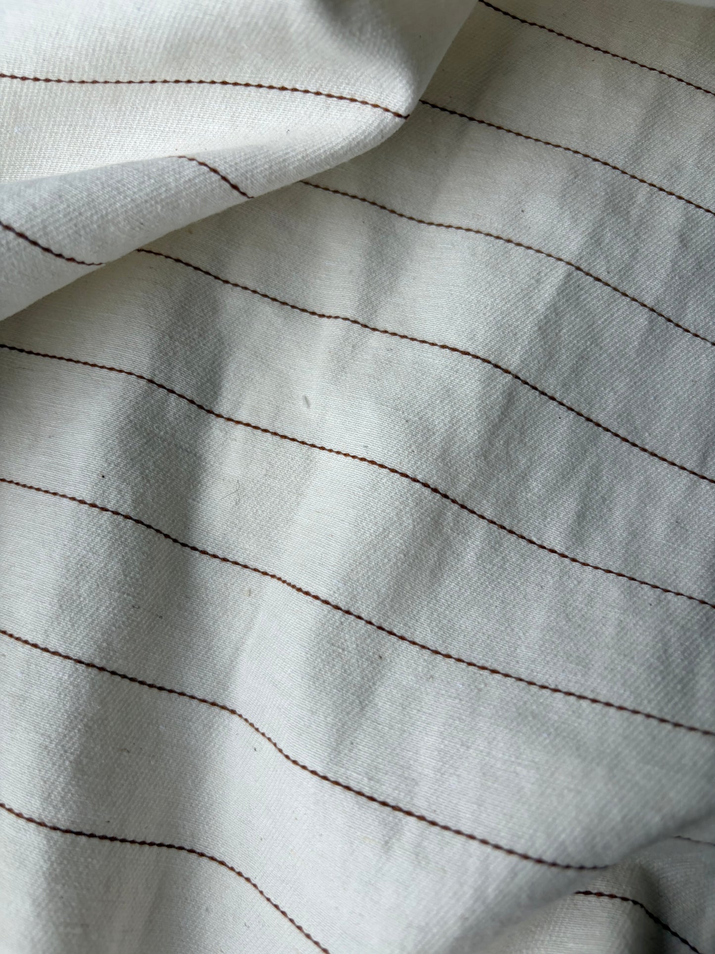 AMI 2.31 linen/viscose suiting stripes