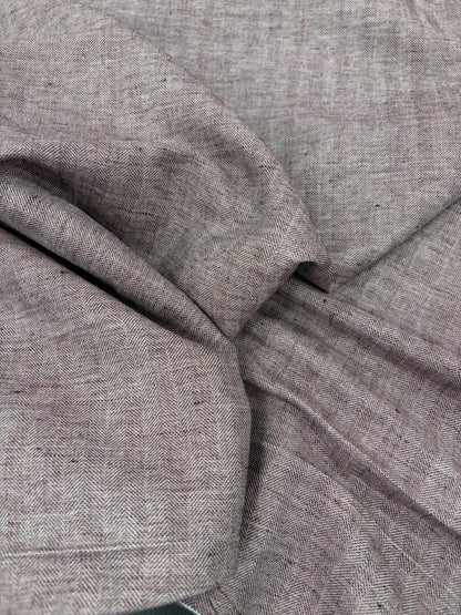 DARIA 035 cotton linen herringbone