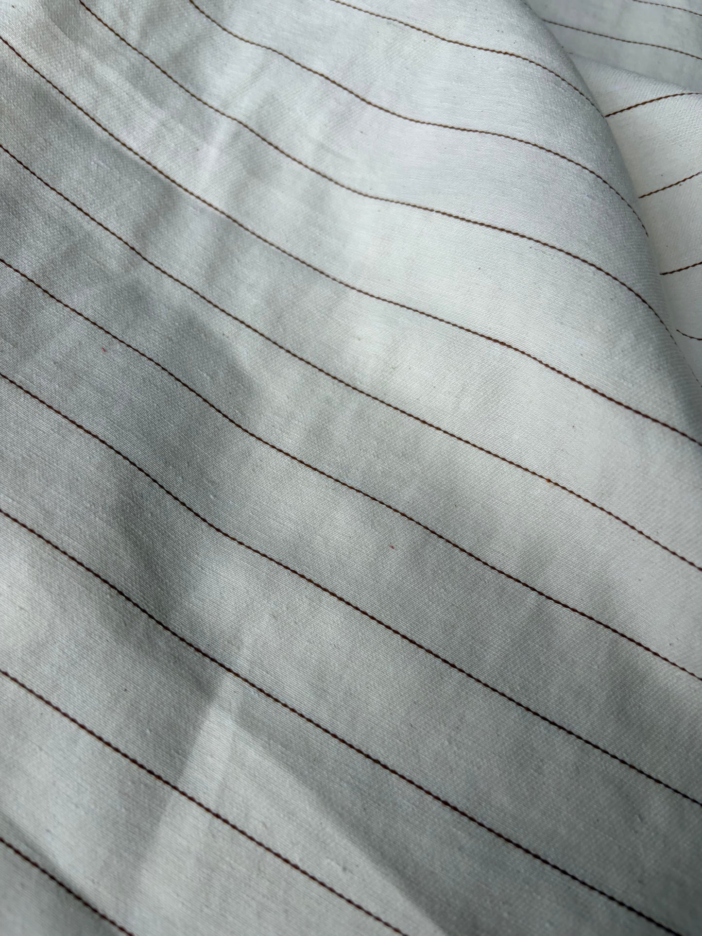 AMI 2.31 linen/viscose suiting stripes