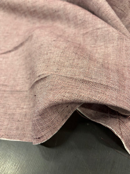 DARIA 035 cotton linen herringbone
