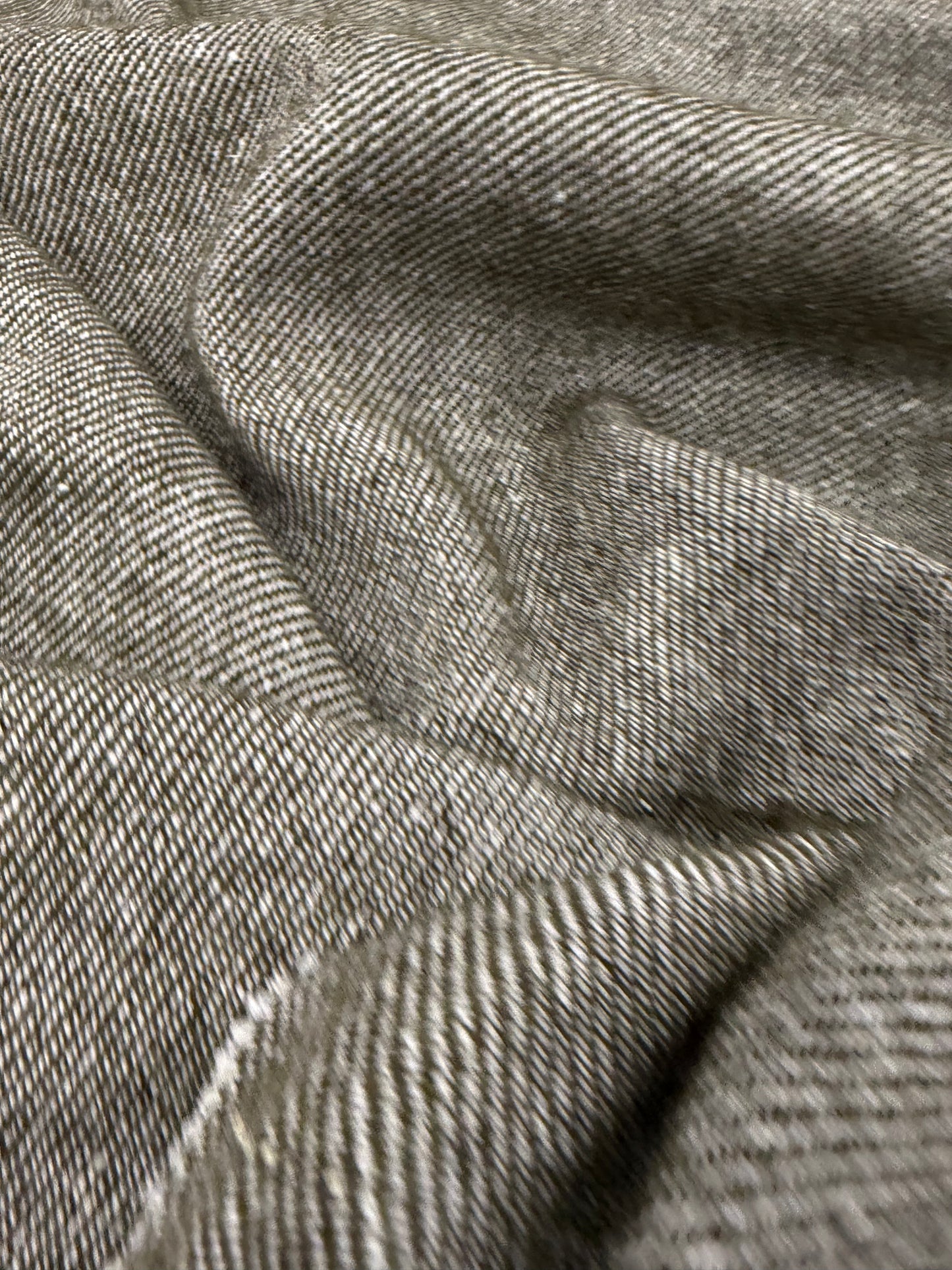 DARIA 036 khaky wool tricotine coat fabric
