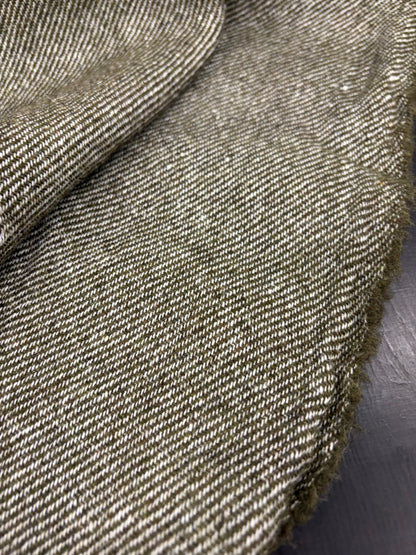 DARIA 036 khaky wool tricotine coat fabric