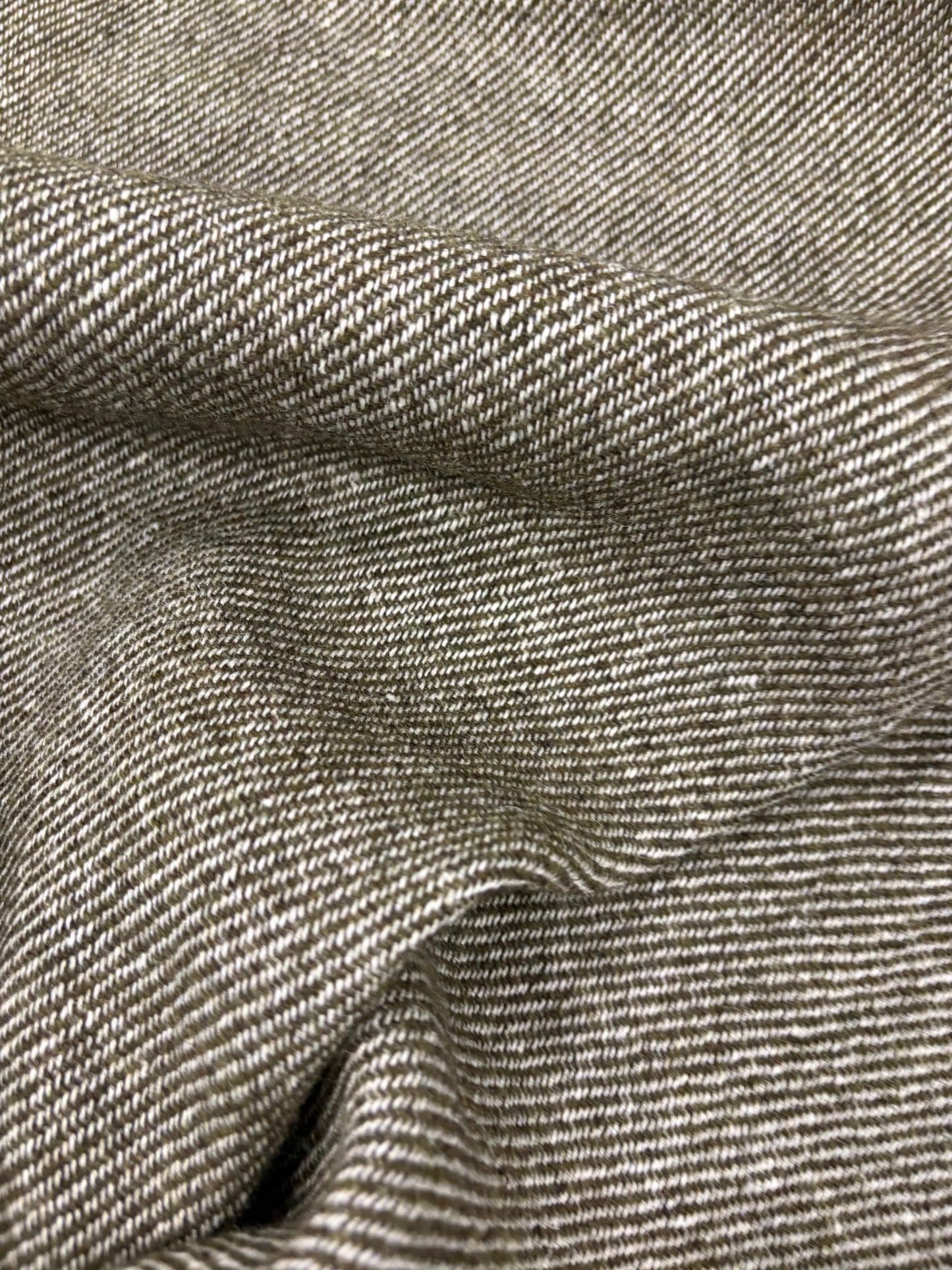 DARIA 036 khaky wool tricotine coat fabric