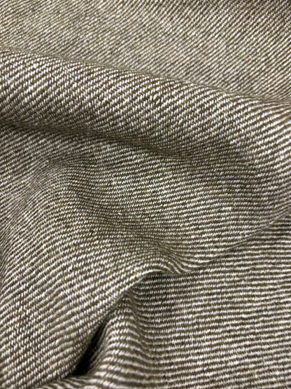 DARIA 036 khaky wool tricotine coat fabric