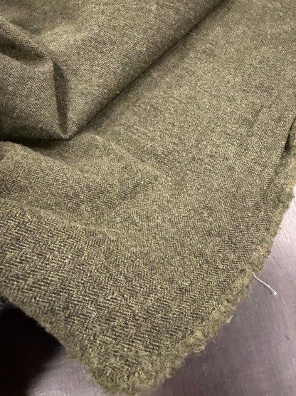 DARIA 037  Shetland wool tweed green