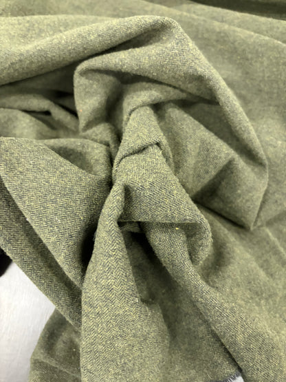DARIA 037  Shetland wool tweed green