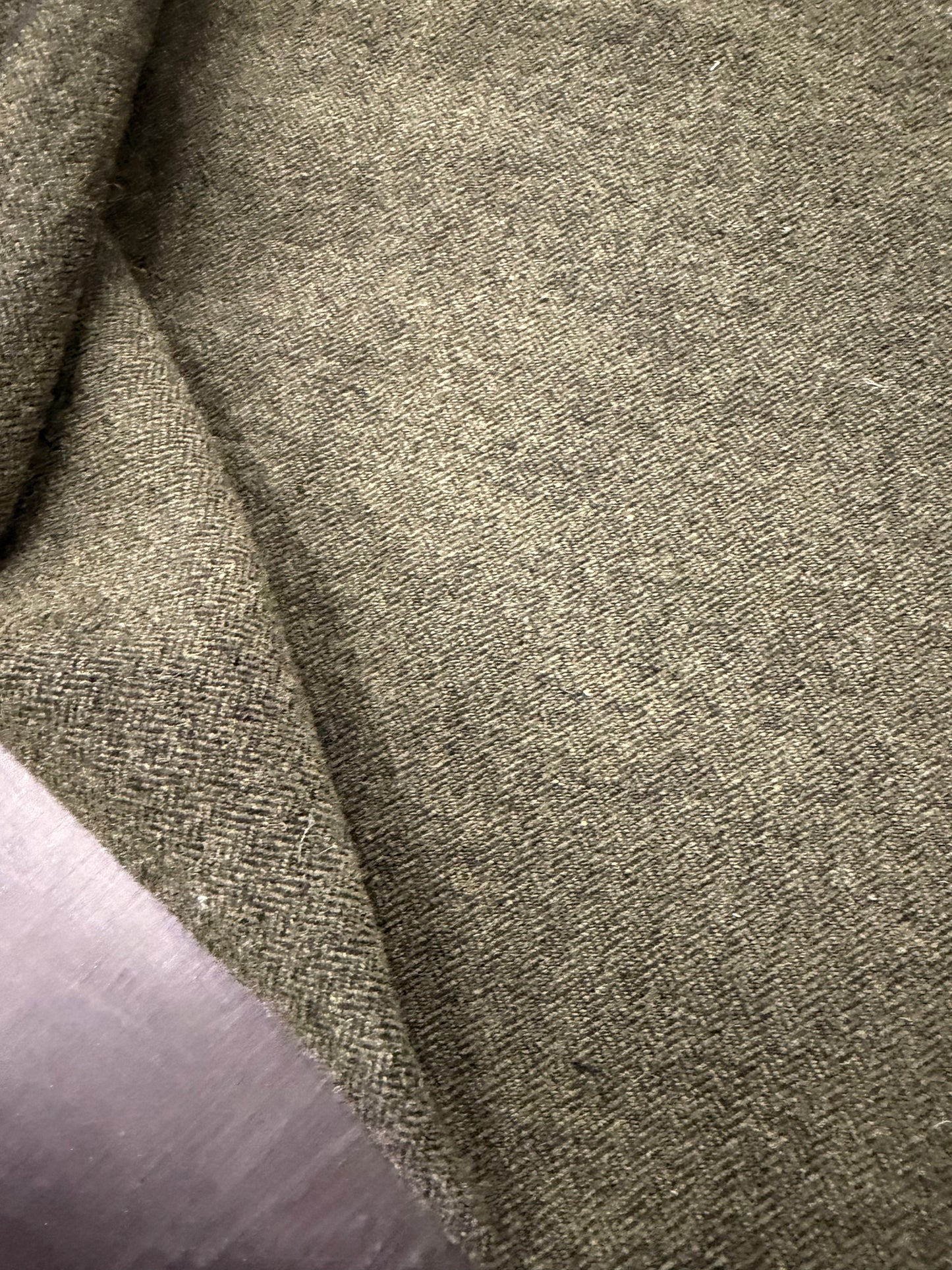 DARIA 037  Shetland wool tweed green