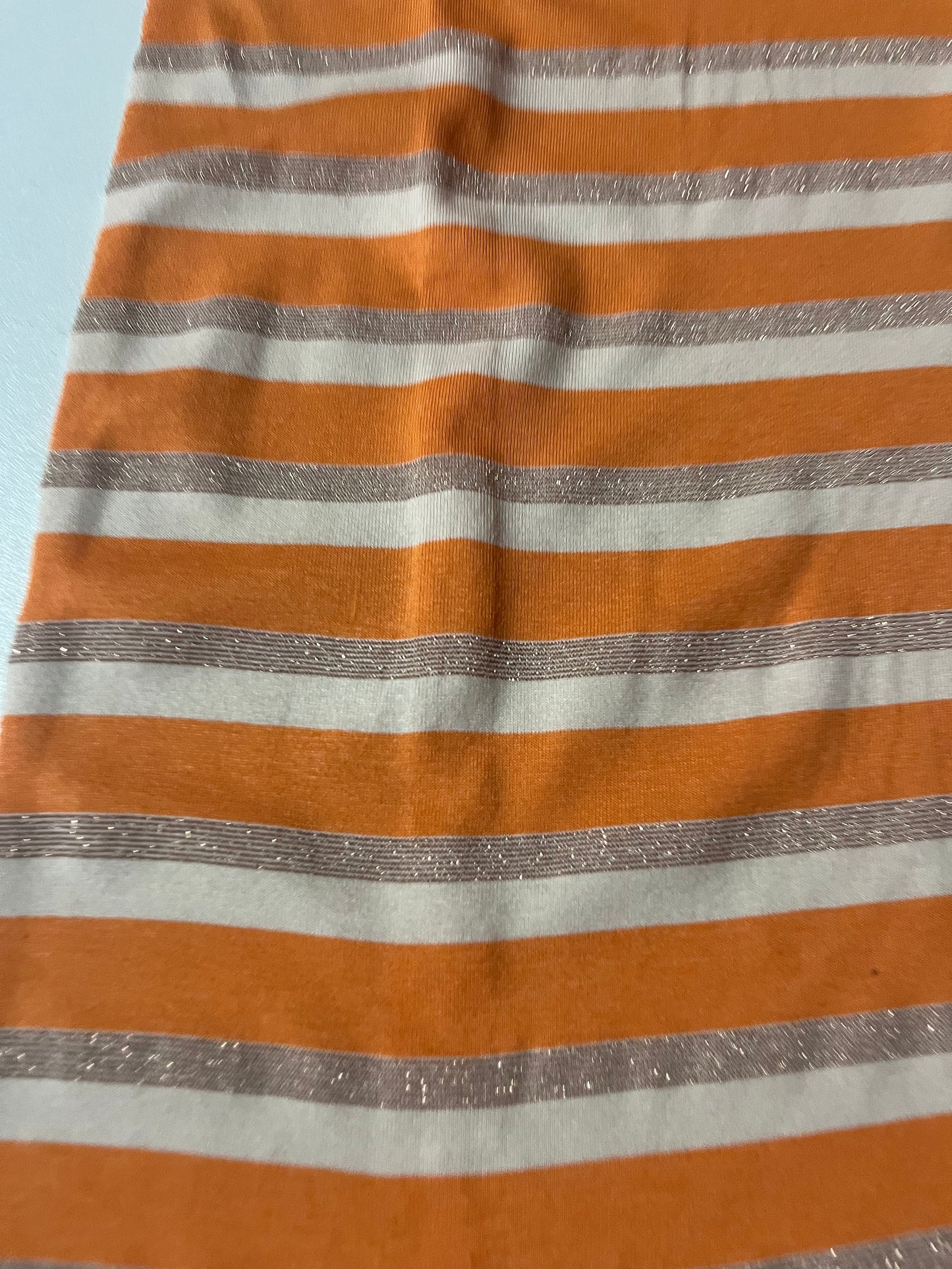 OLGA 001 viscose jersey stripes with lurex